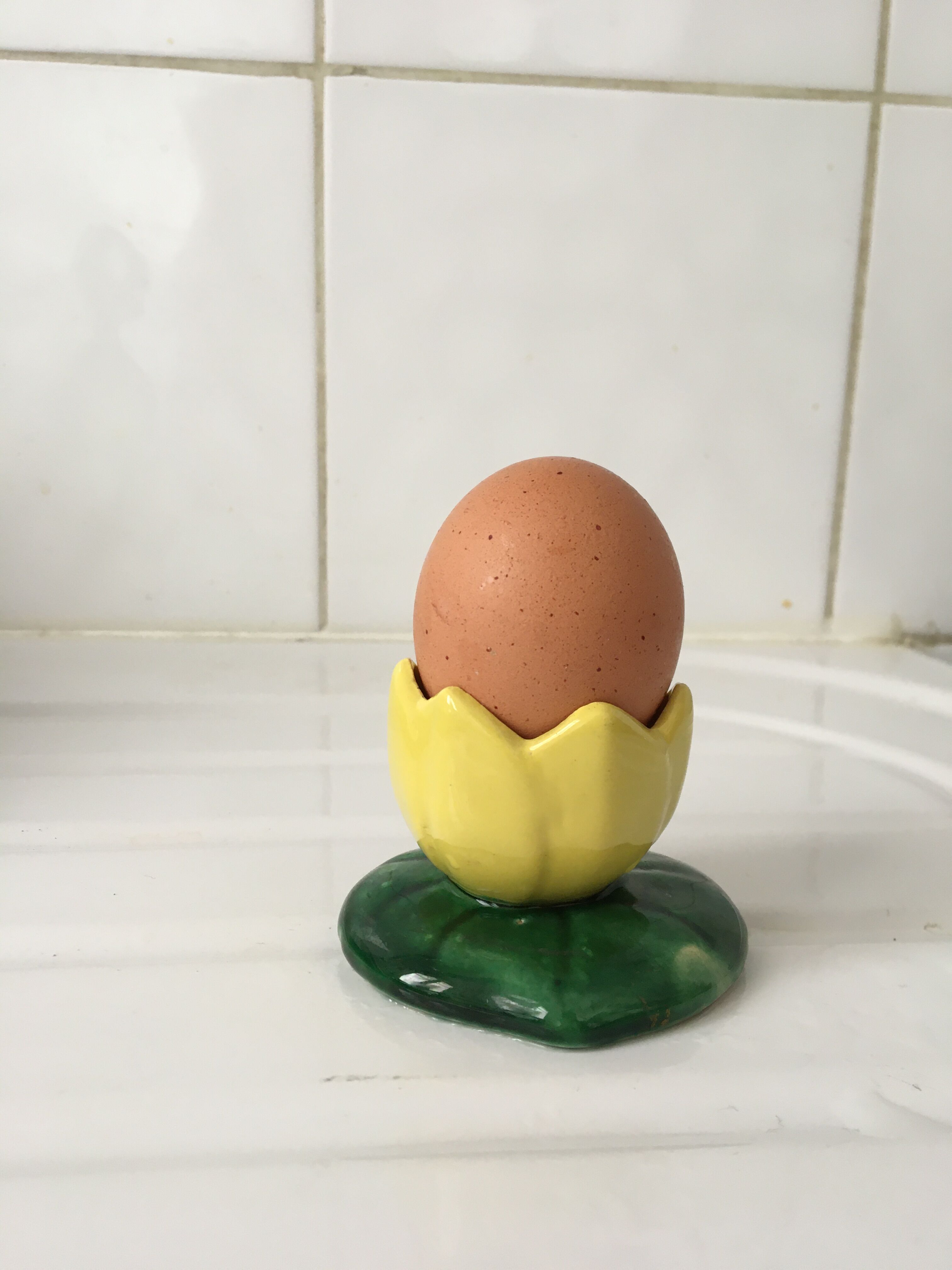 Ceramic water lily flower popple