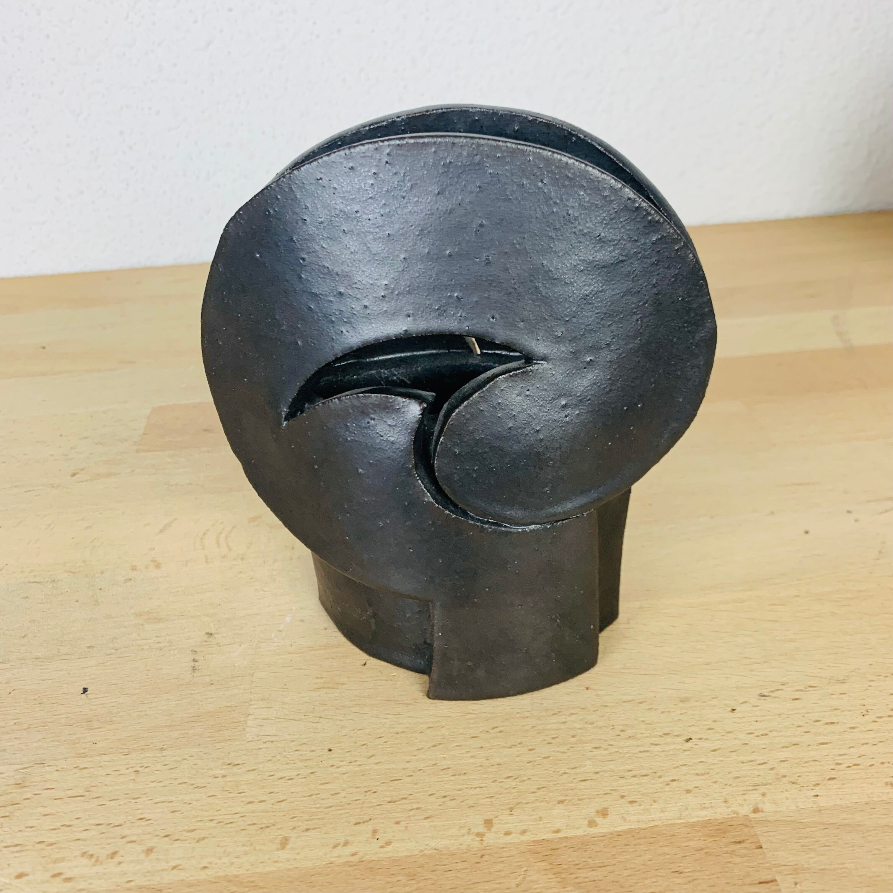 Abstract sculptural vase 50s