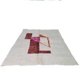 Handmade wool Berber rug 250 x 150 cm
