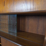 Danish design buffet with sliding doors by Poul Jessen, 1960's