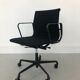 Aluminum black model EA 117 swivel chair by Charles & Ray Eames for Vitra