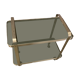 Design service 1960s brushed steel and glass