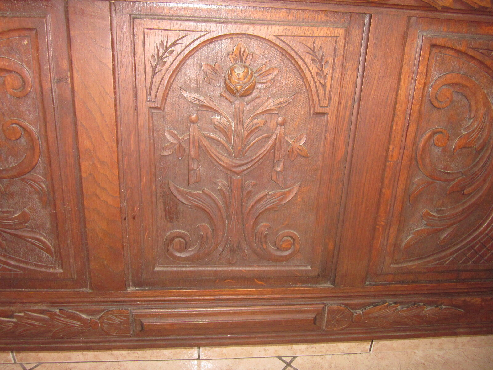 Old headboard