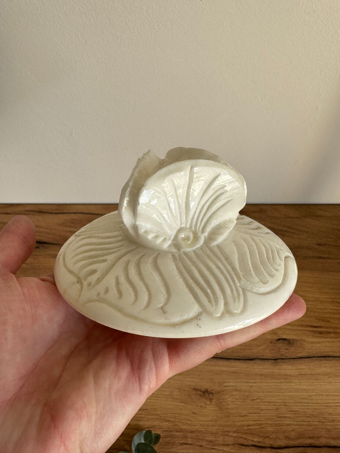 Vintage alabaster box