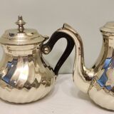Silver-plated tea and coffee set
