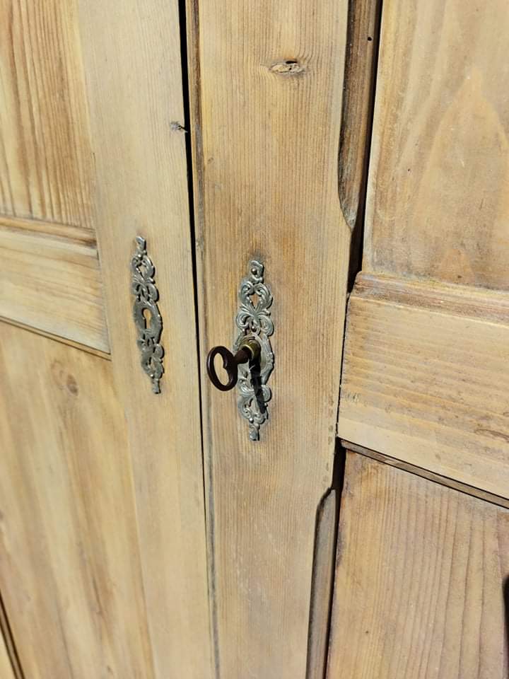 Old farmhouse cabinet