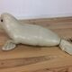 Omersa seal, white leather foot rest