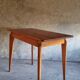 Vintage compass foot desk