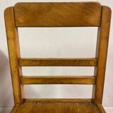 Pair of Elf wooden bistro chairs 1960