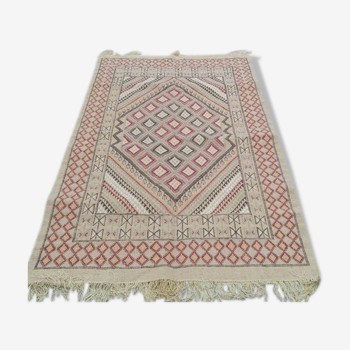 Moroccan carpet kilim berbere wool 127x215cm