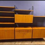 Italian vintage modular bookcase