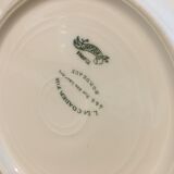 4 porcelain entremet plates