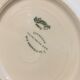 4 porcelain entremet plates