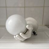 Wall lamp hand lamp ceramic vintage 70s