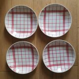 4 deep plates Moulin des Loups