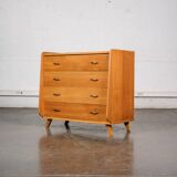Vintage chest of drawers with 4 drawers
