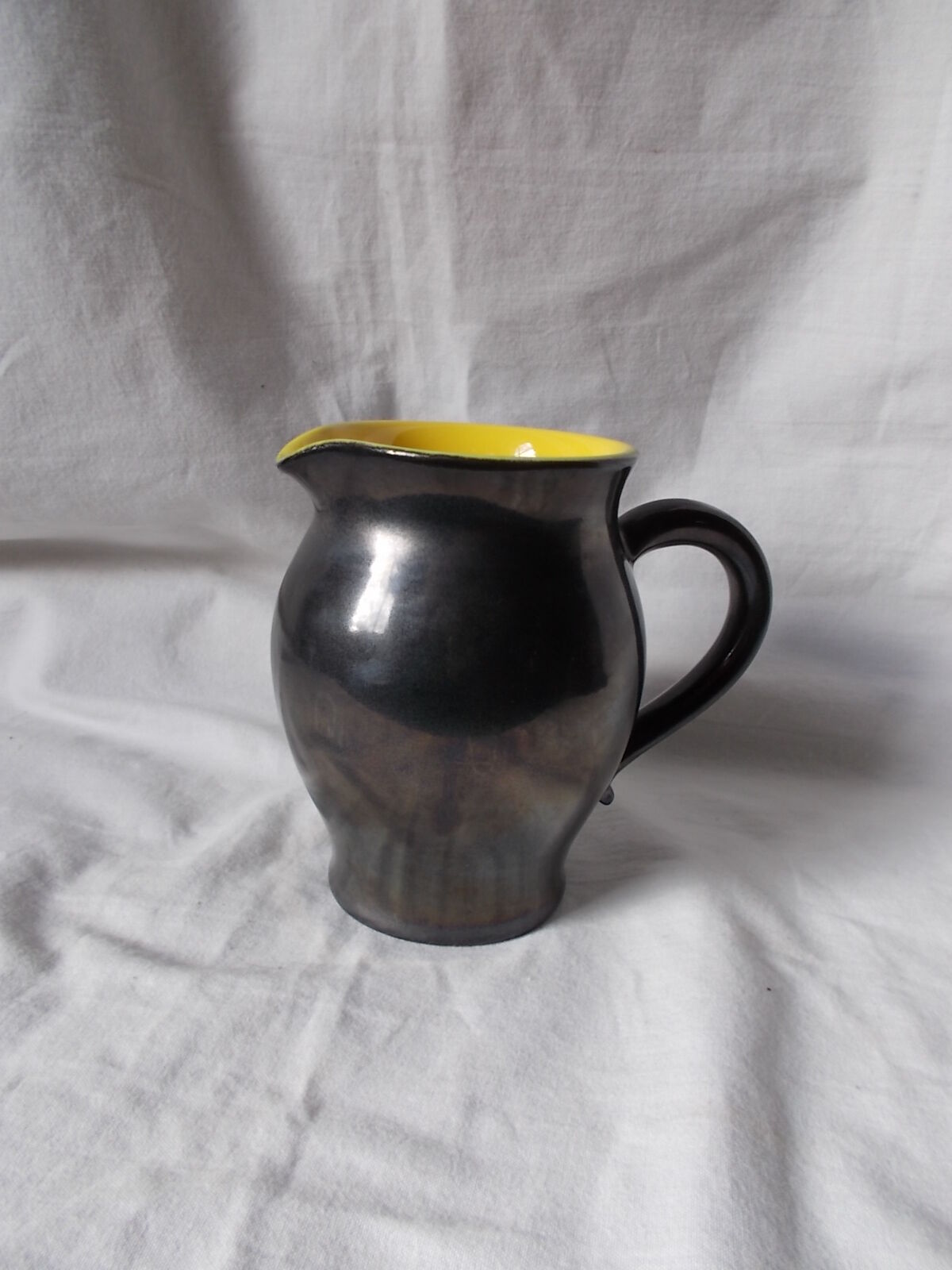 pitcher jug signed Elchinger France.