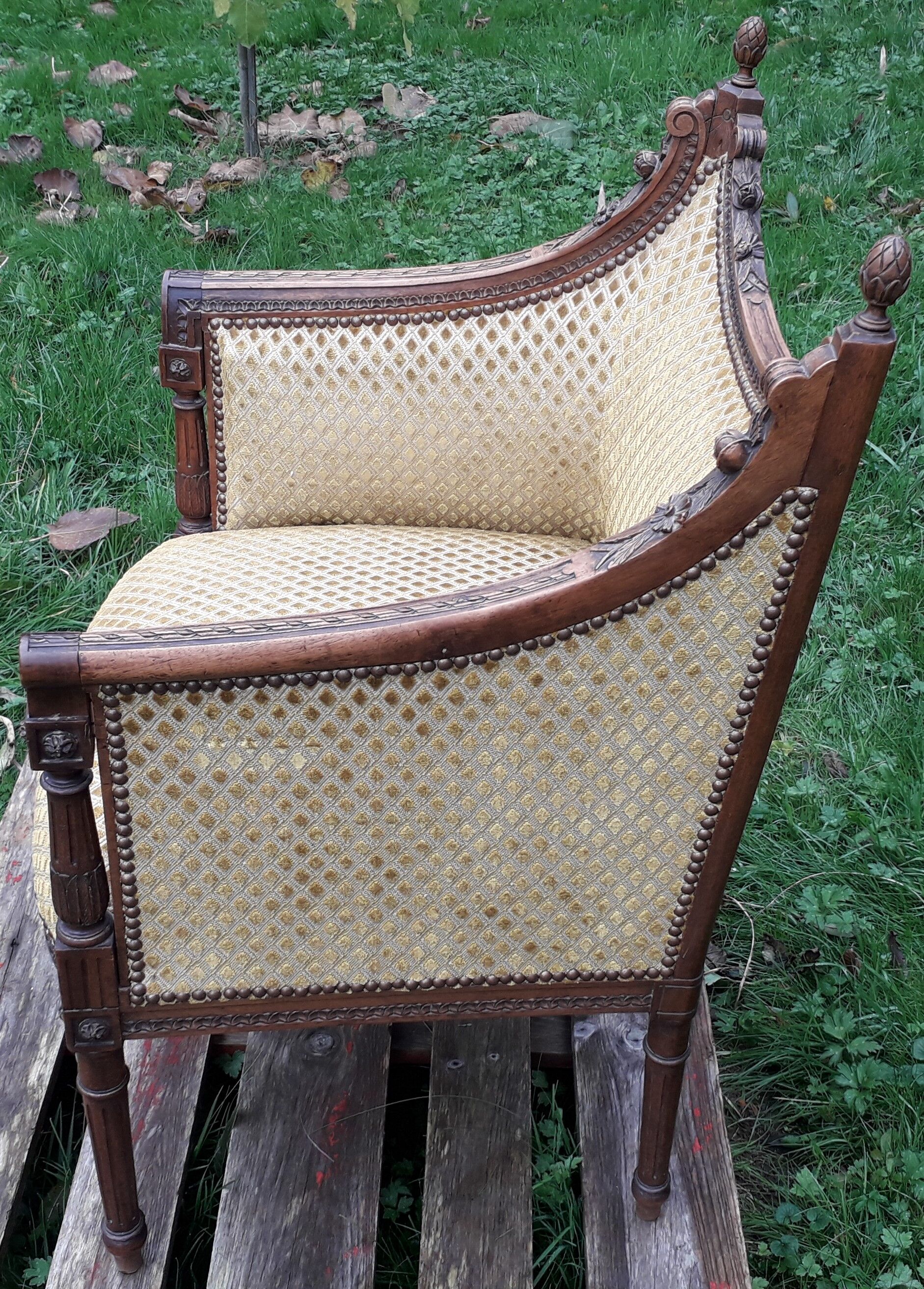 Shepherdess armchair 19th century