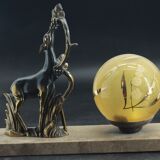 Art deco lamp doe
