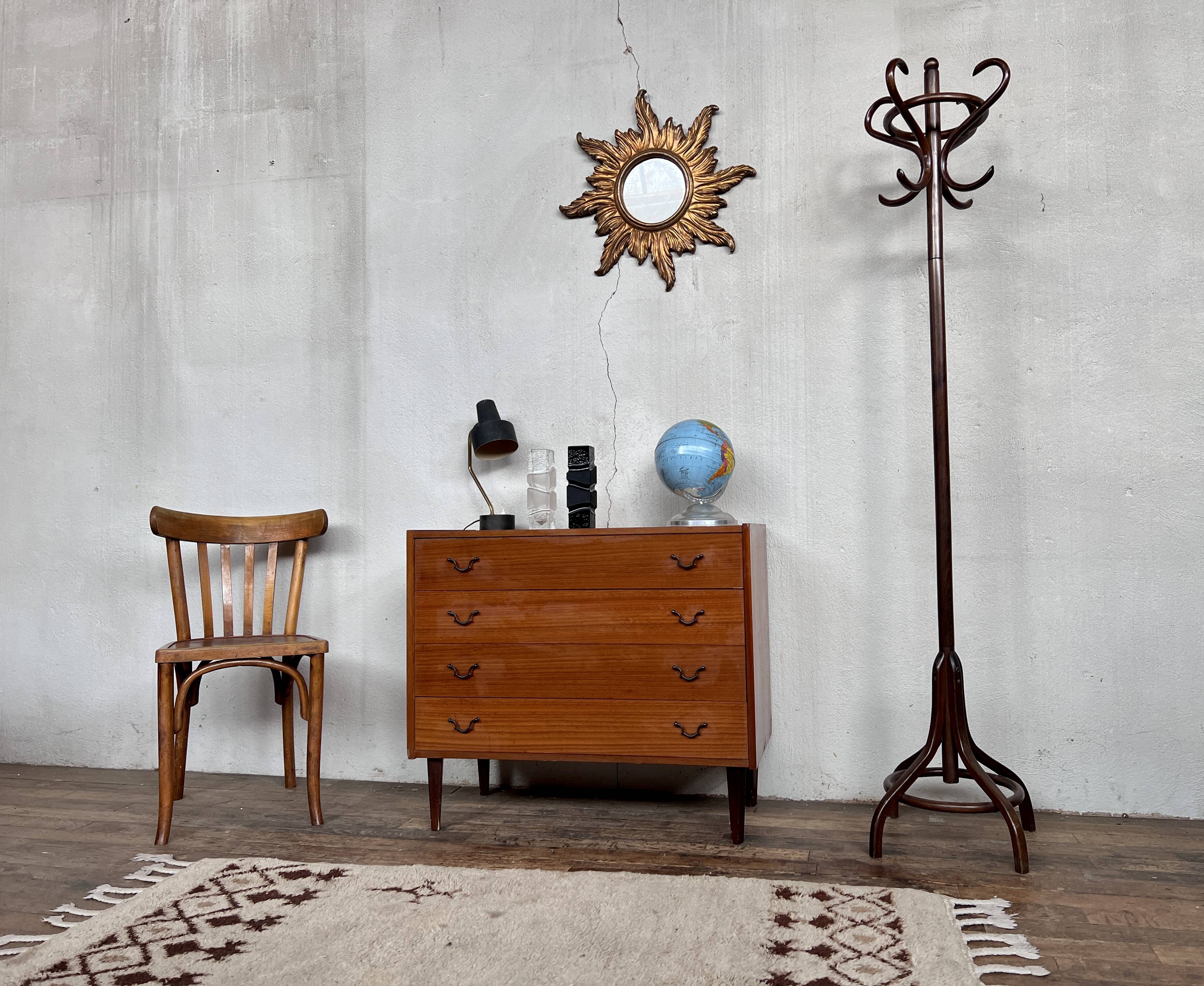Vintage teak chest of drawers