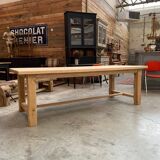 Farmhouse table with oak extensions