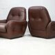 Pair of "space age" armchairs. Circa 1970
