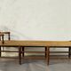 Chaise longue paillée