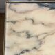 Vintage coffee table in marble and gold-tone metal