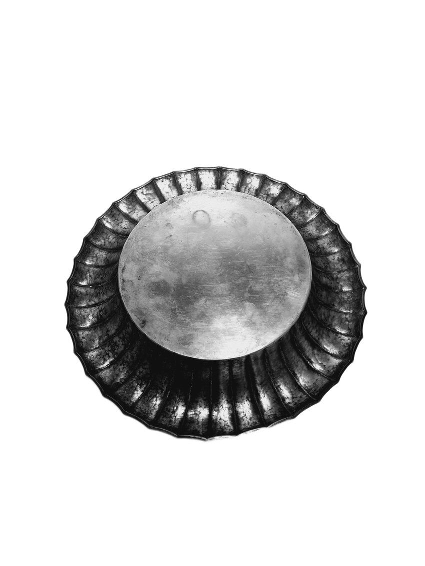 Unique Art Deco Futurist Polish Silver Fruit Bowl from Czaplicki, 1930s