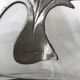Tin bevelled vase