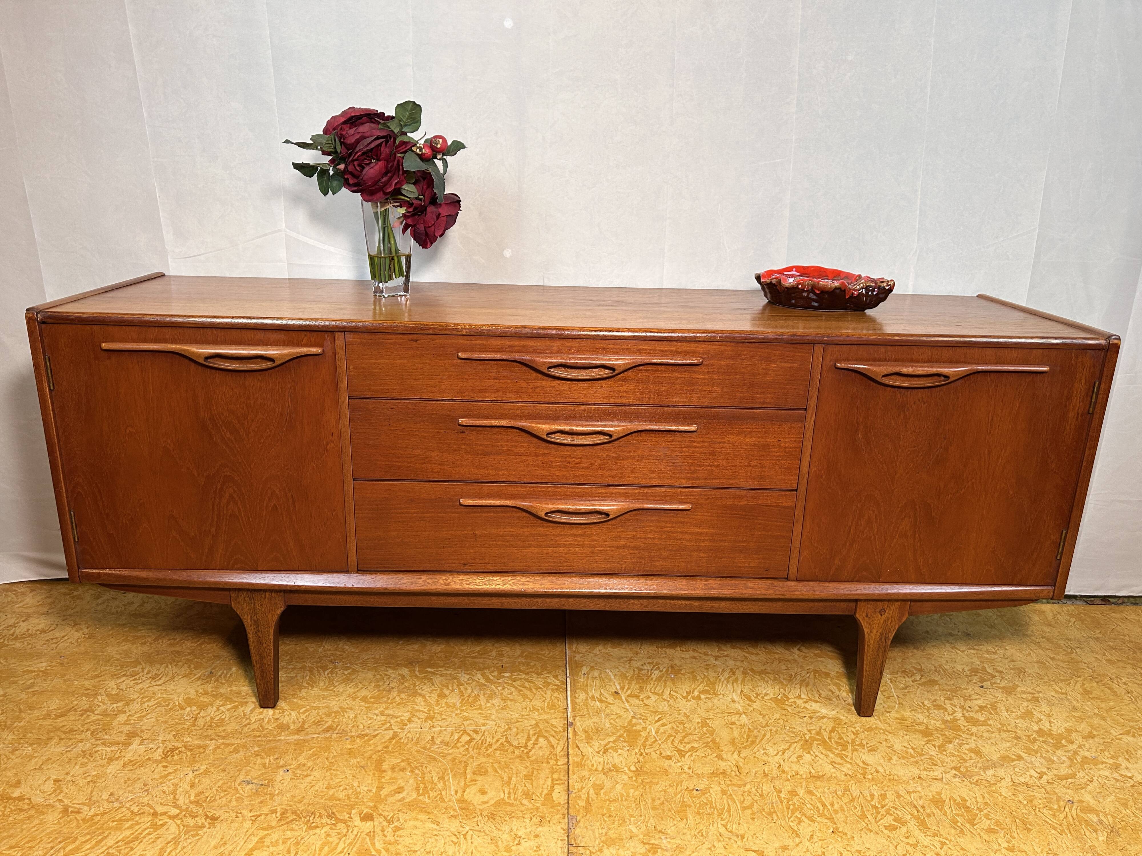 Mid century retro vintage teak sideboard by Jentique 1960