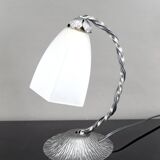 Art Deco Wrought Iron Lamp, France, c. 1930