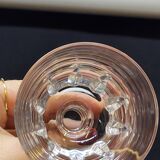 10 verres a pied a digestif en cristal cristallin de portieux taillé