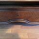 Glass-fronted lingerie wardrobe in solid wood