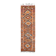 1970s Vintage Turkish Hand-Knotted Wool Cotton Orange Runner Rug 104x338