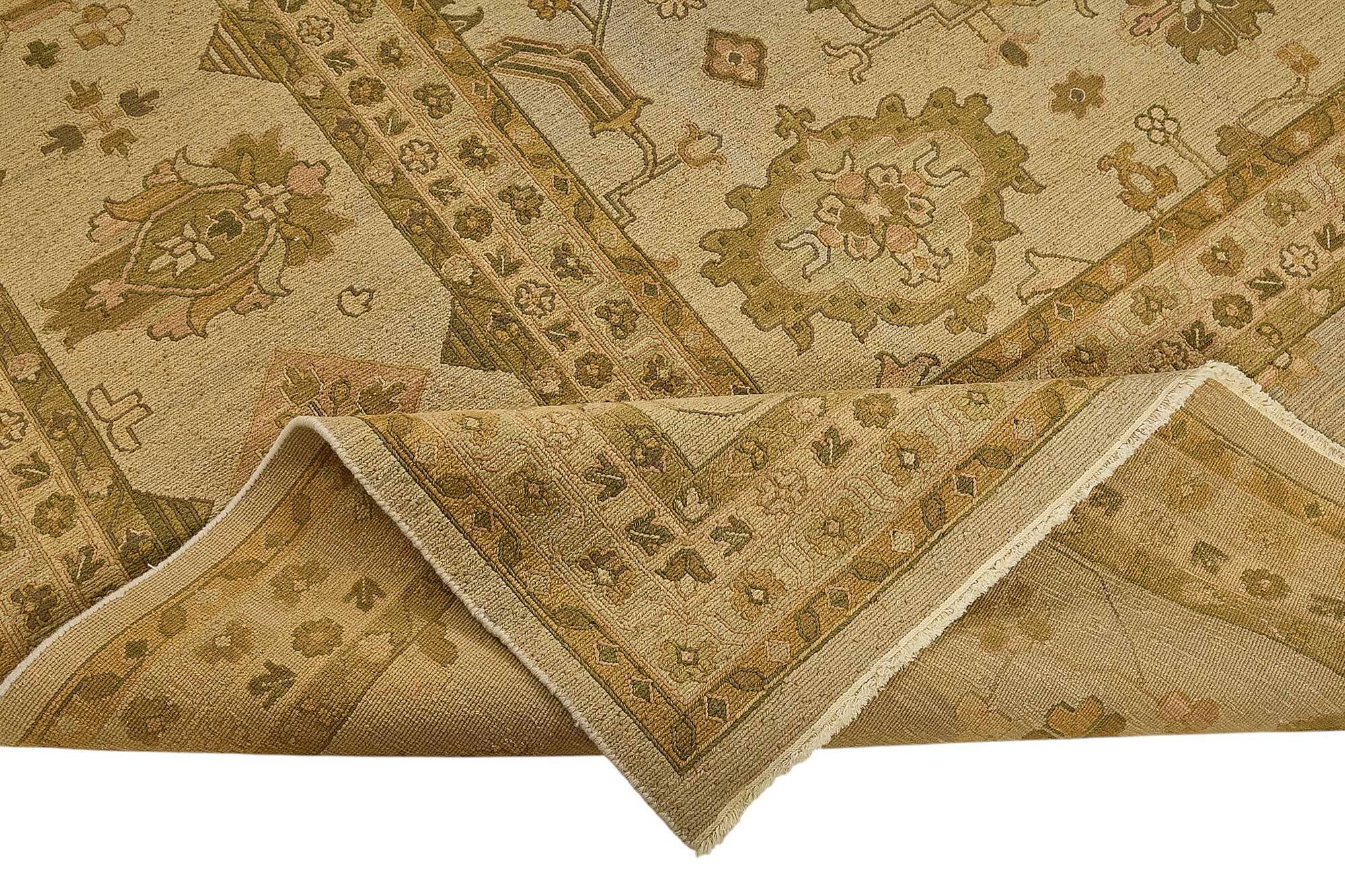 Turkish Handknotted Wool Oushak Rug 300 cm x 420 cm
