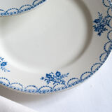 Old dessert plates - blue décor