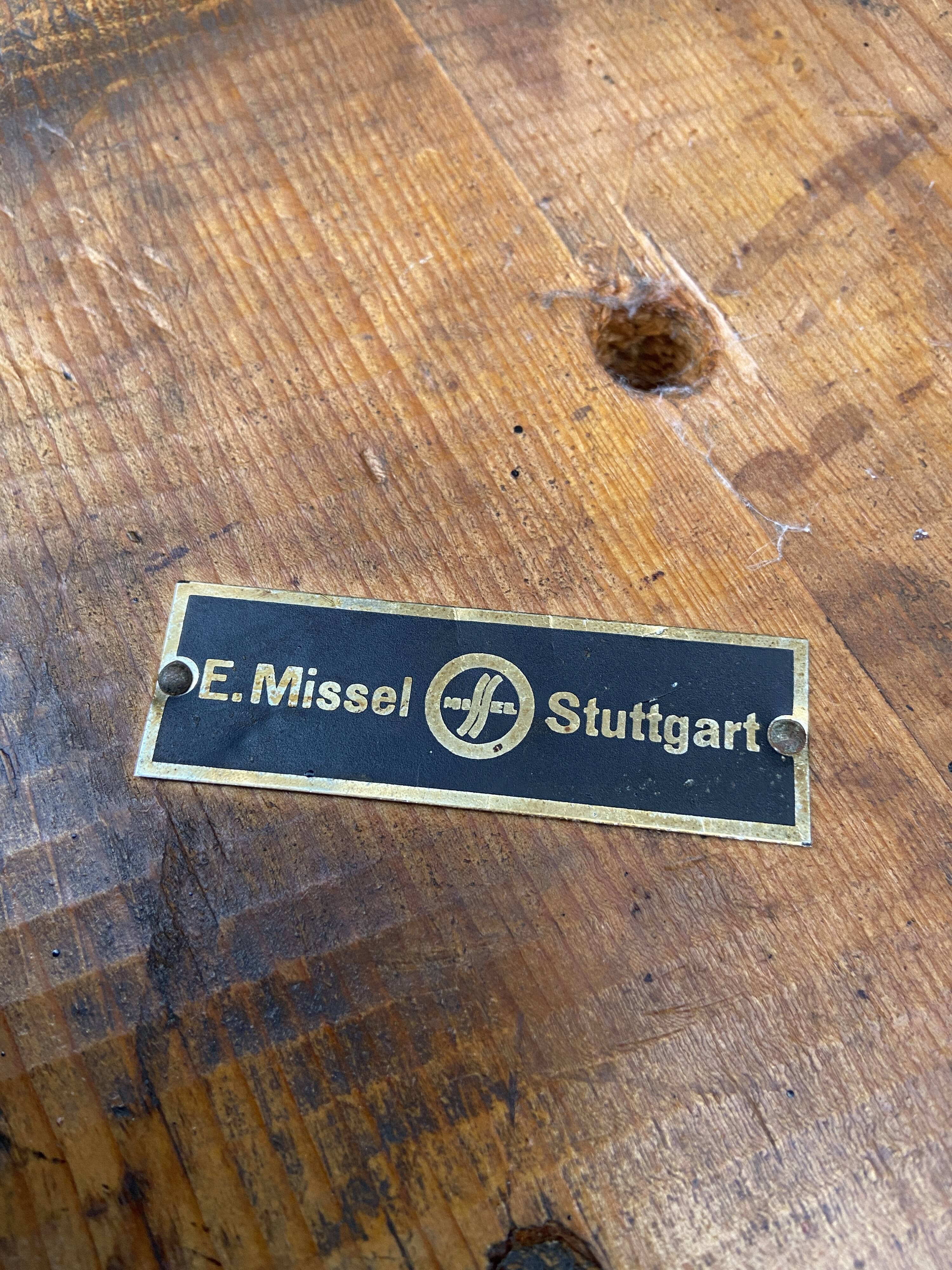 Vintage industrial stool