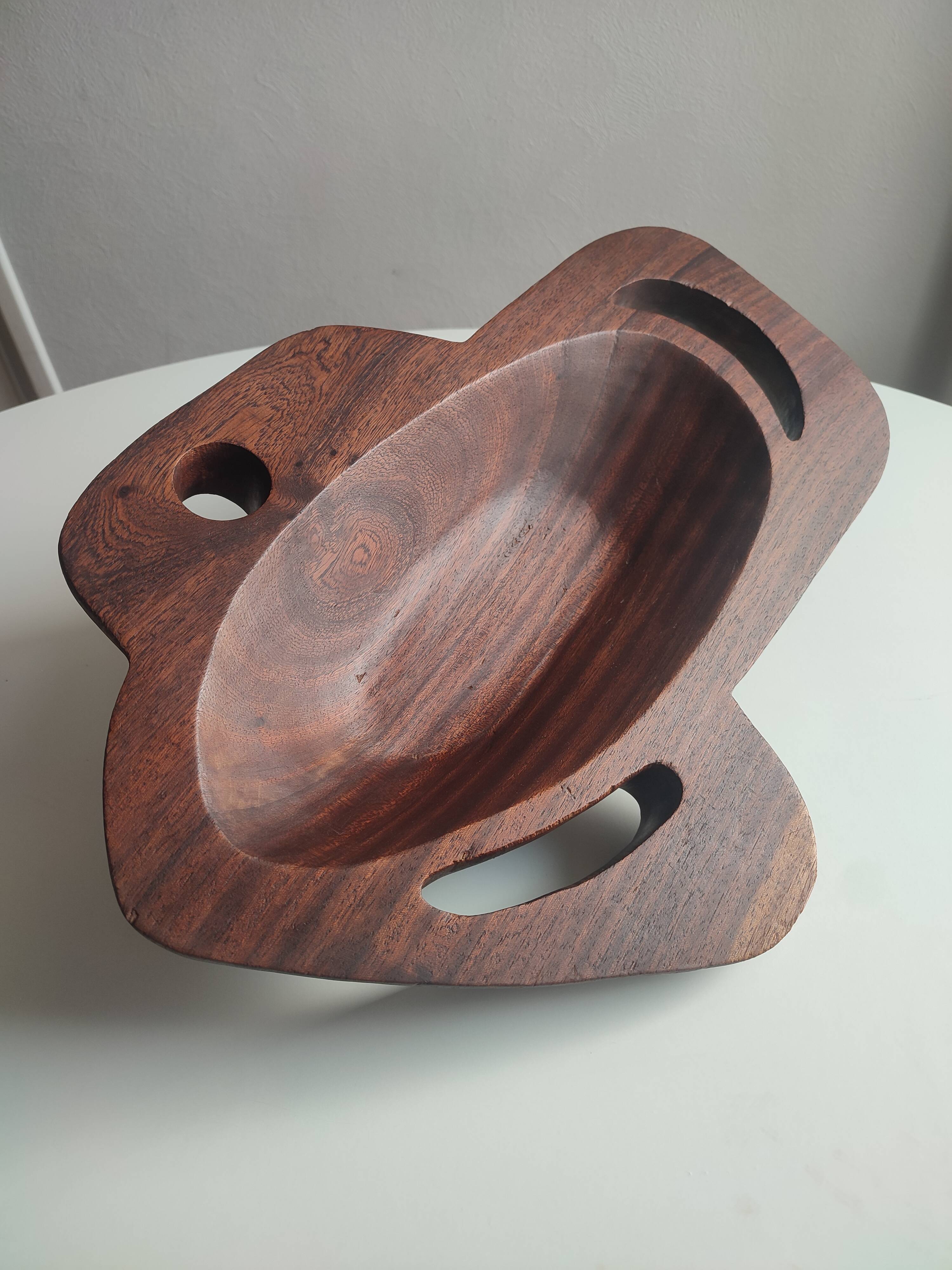 Empty wooden pocket