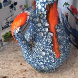 Vallauris sea foam ceramic liquor service