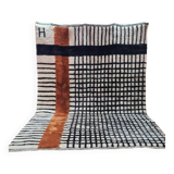 High quality Mrirt Moroccan rug with geometric design