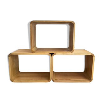 Rectangles en bois massif