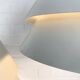Pair of Zone Pendant Lights in gray, Jo Hammerborg for Fog & Mørup, 1960s