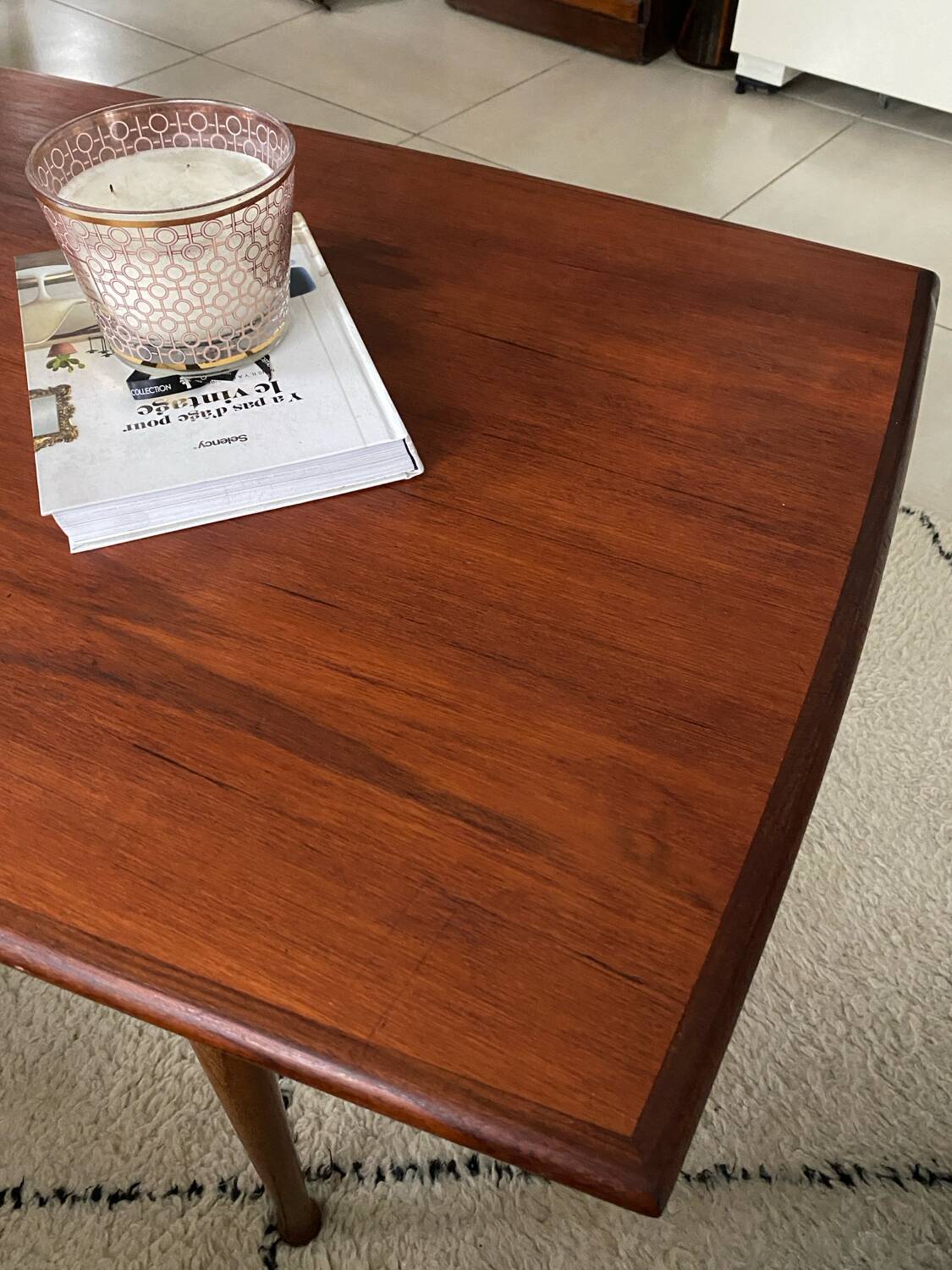 Vintage teak coffee table