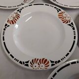 Assiettes Creuses En Porcelaine
