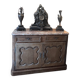 Buffet de chasse style Bressan, dessus marbre, XIXe siècle