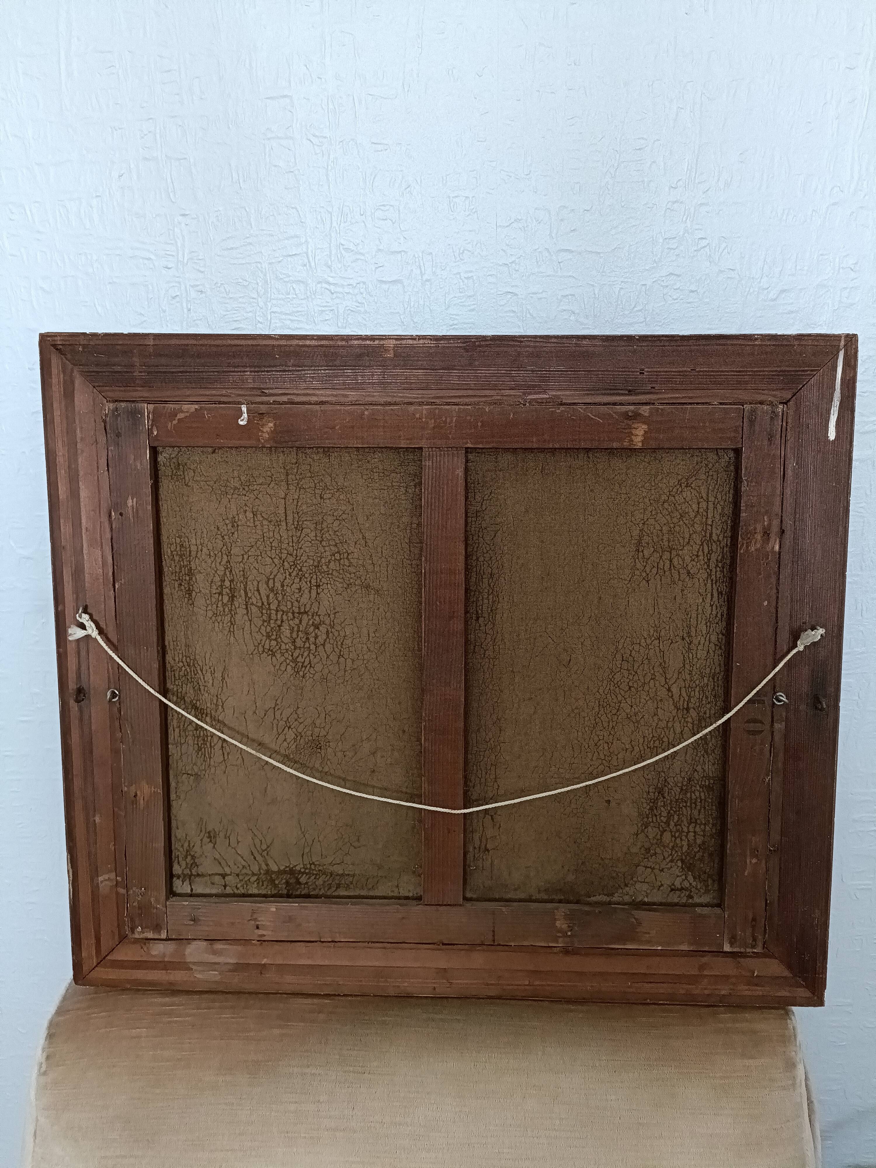 Oil on canvas by artist C. Lion