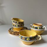 Della Robbia Italian ceramic cup 1950