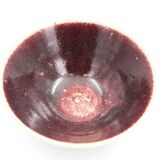 Ceramic bowl by Sven Hofverberg for Hunganus 1969