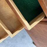 Vintage Danish sideboard teak with oak